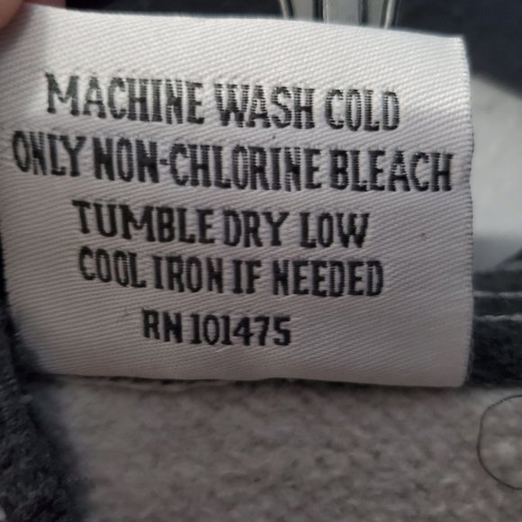 Niagara Falls Heather Gray Unisex Hoodie from j. america, M - Picture 4 of 7